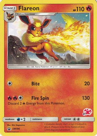 Flareon (#27 Charizard) (SM186) - Battle Academy