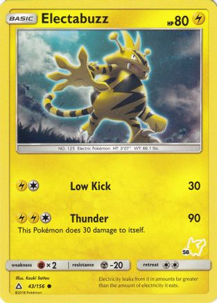 Electabuzz (#58 Pikachu) (43) - Battle Academy