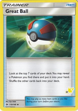 Great Ball (#57 Pikachu) (119) - Battle Academy