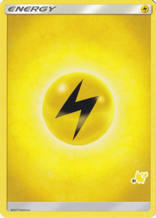 Lightning Energy (#31 Pikachu) - Battle Academy