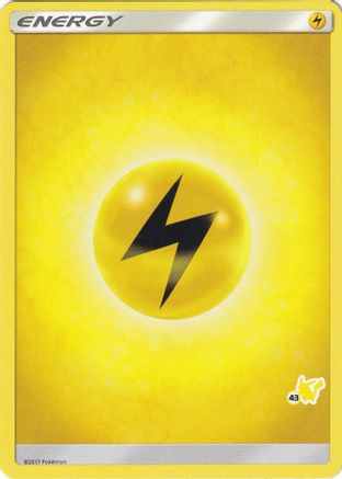 Lightning Energy (#43 Pikachu) - Battle Academy