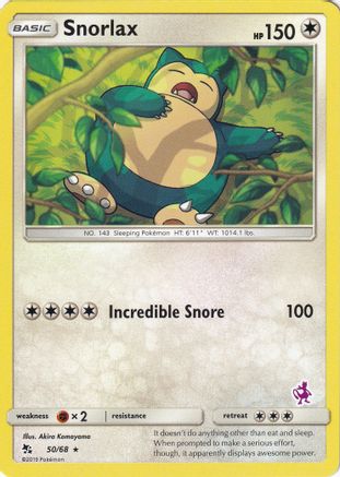 Snorlax (Mewtwo) (50) - Battle Academy