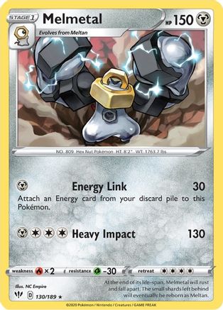 Melmetal (130/189) [Sword & Shield: Darkness Ablaze]