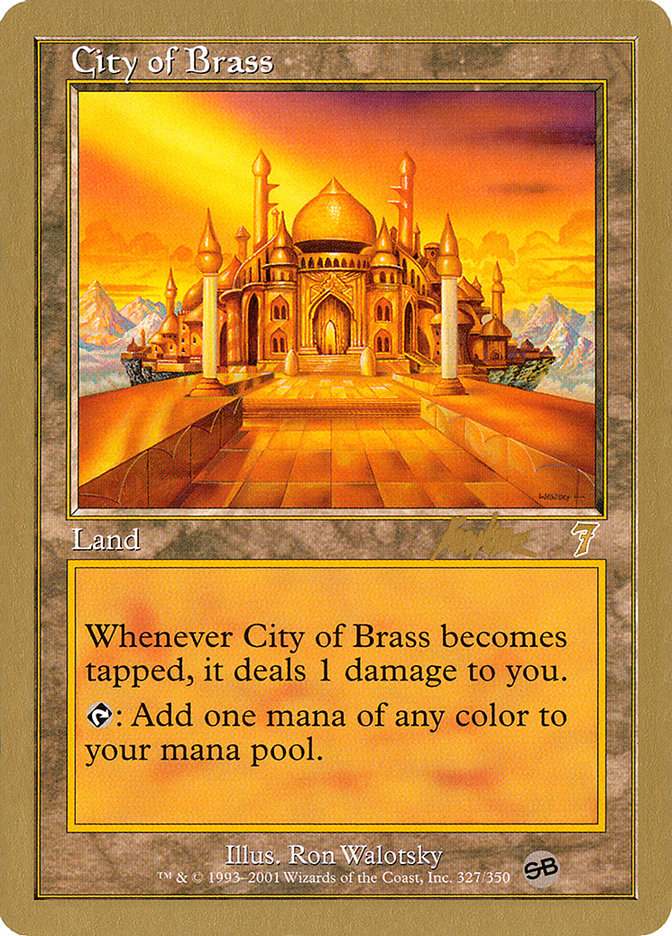 City of Brass (Brian Kibler) (SB) [World Championship Decks 2002] | Silver Goblin