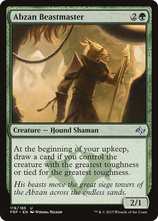 Abzan Beastmaster [Fate Reforged] Foil