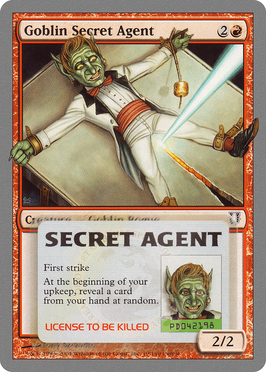 Goblin Secret Agent [Unhinged] Foil