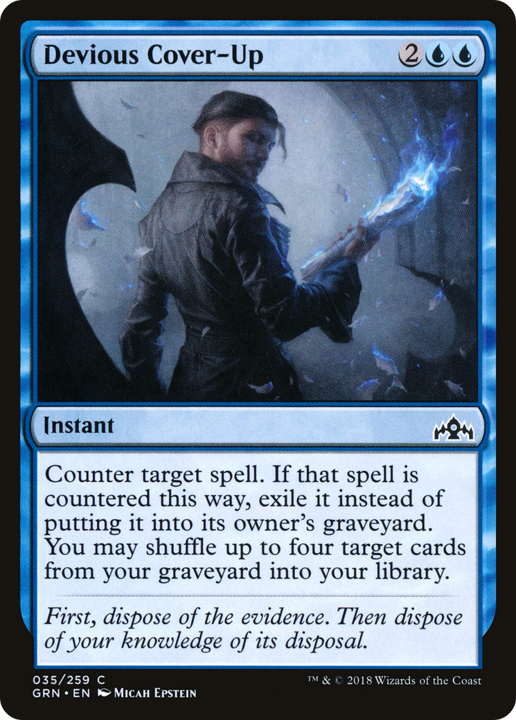 Devious Cover-Up [Guilds of Ravnica] | Silver Goblin