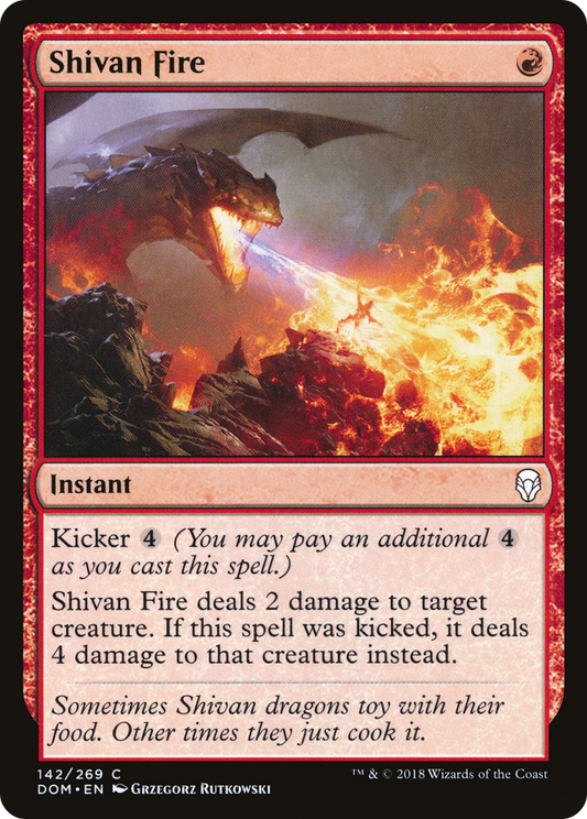 Shivan Fire [Dominaria]