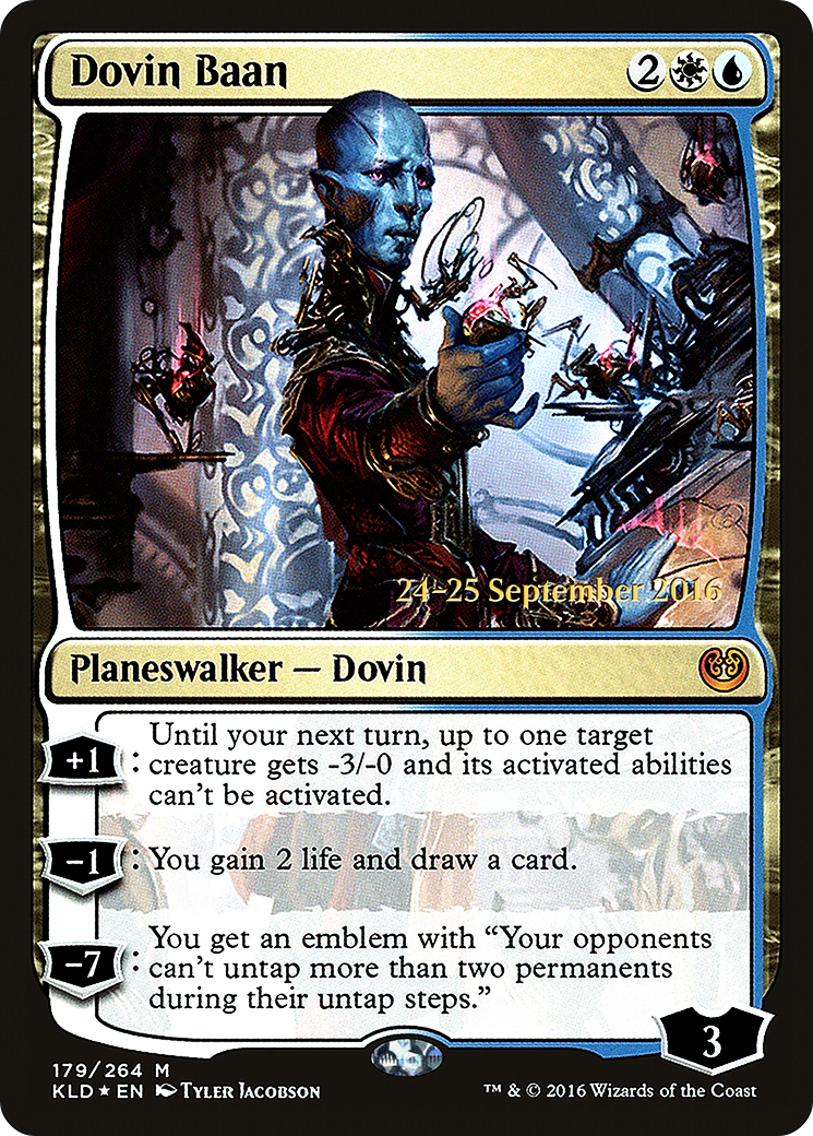 Dovin Baan [Kaladesh Prerelease Promos] | Silver Goblin