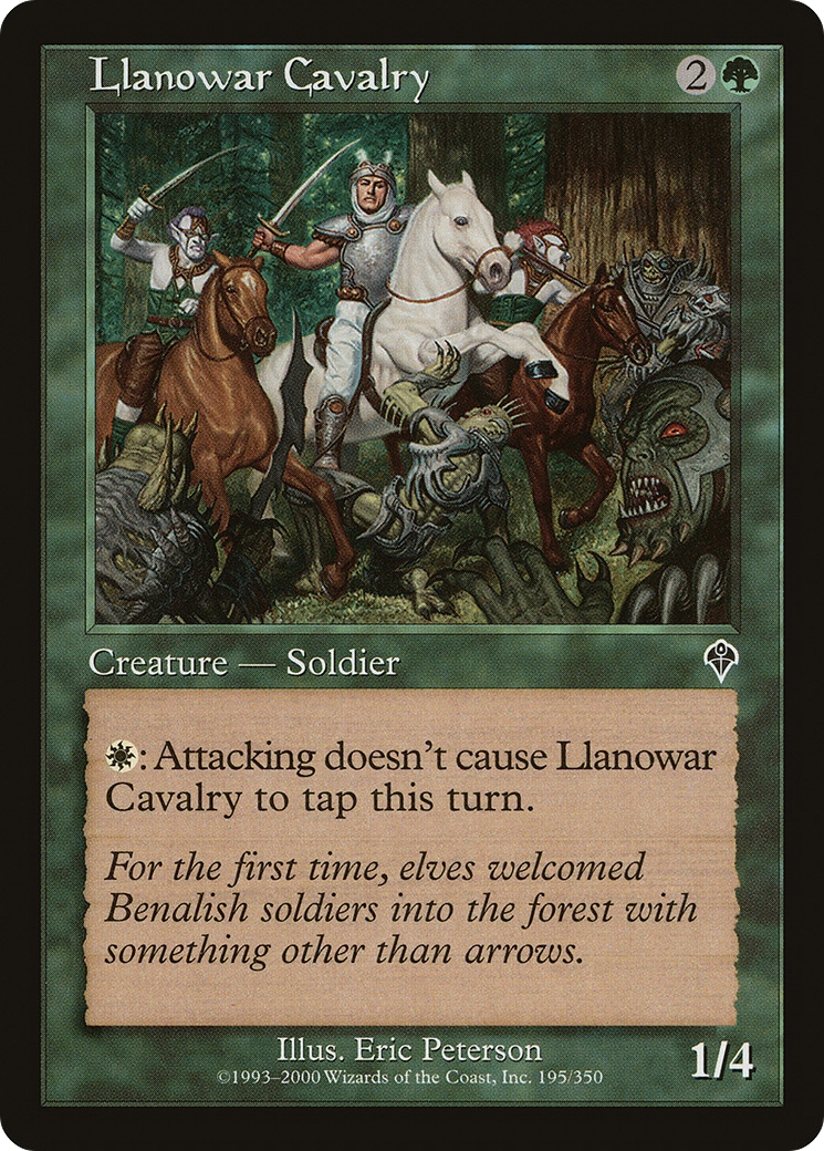 Llanowar Cavalry [Invasion] | Silver Goblin