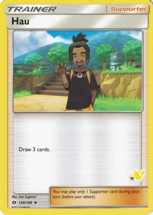 Hau (#13 Pikachu) (120) - Battle Academy
