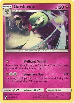 Gardevoir - 141/214 (Cosmos Holo) (141) Holofoil - Miscellaneous Cards & Products