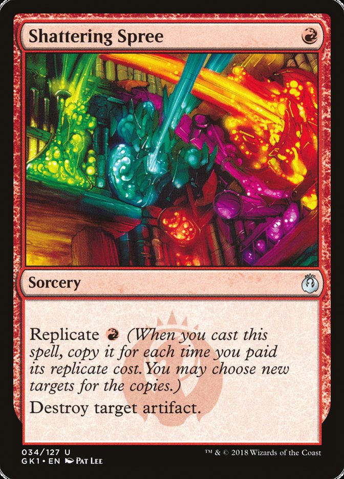 Shattering Spree [Guilds of Ravnica Guild Kit] | Silver Goblin