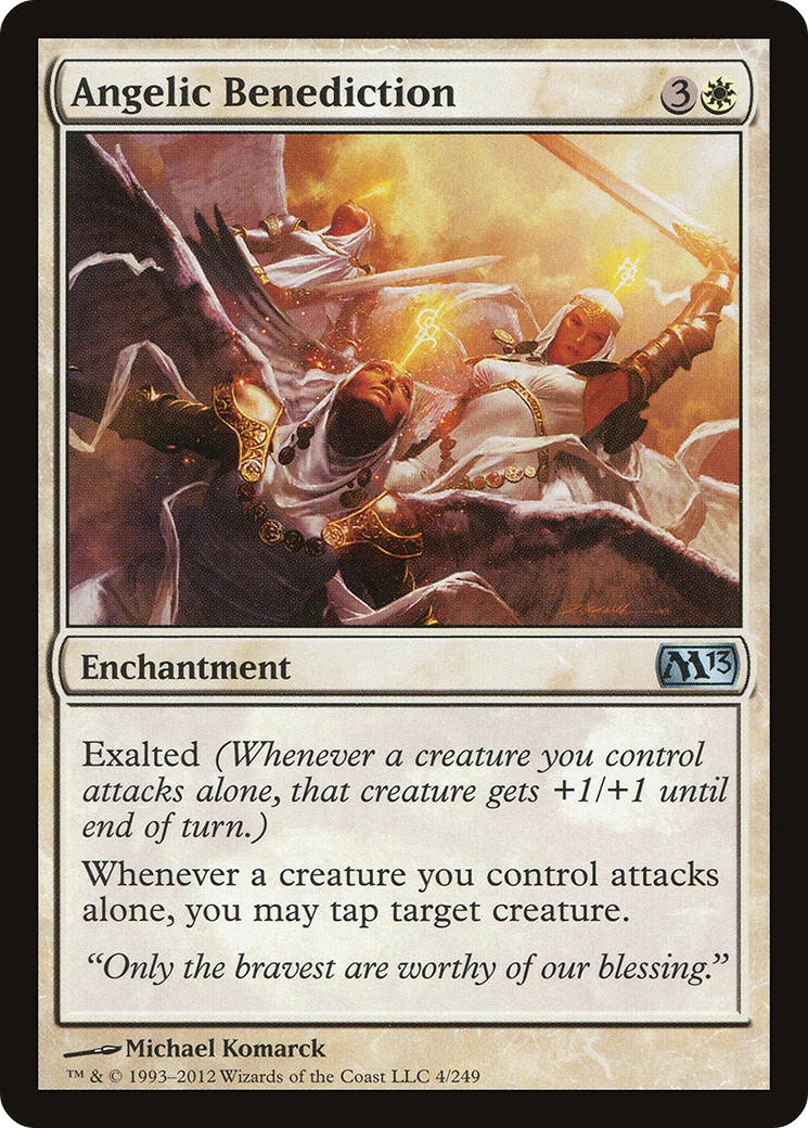 Angelic Benediction [Magic 2013] Foil