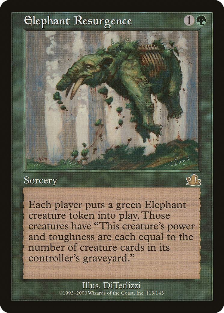 Elephant Resurgence [Prophecy] | Silver Goblin