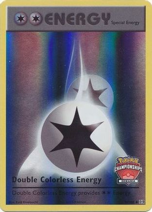 Double Colorless Energy - 90/108 (Oceania Championships) (90) Reverse Holofoil - League & Championship Cards
