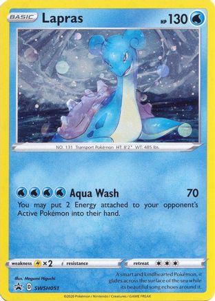 Lapras - SWSH051 (SWSH051) Holofoil - SWSH Sword & Shield Promo Cards