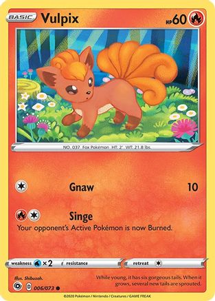 Vulpix (6) - Champions Path