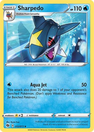 Sharpedo (12) - Champions Path