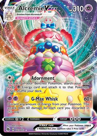 Alcremie VMAX (23) Holofoil - Champions Path