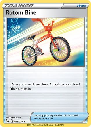 Rotom Bike (63) - Champions Path