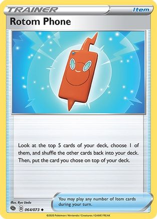 Rotom Phone (64) - Champions Path