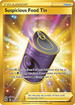 Suspicious Food Tin (Secret) (80) Holofoil - Champions Path