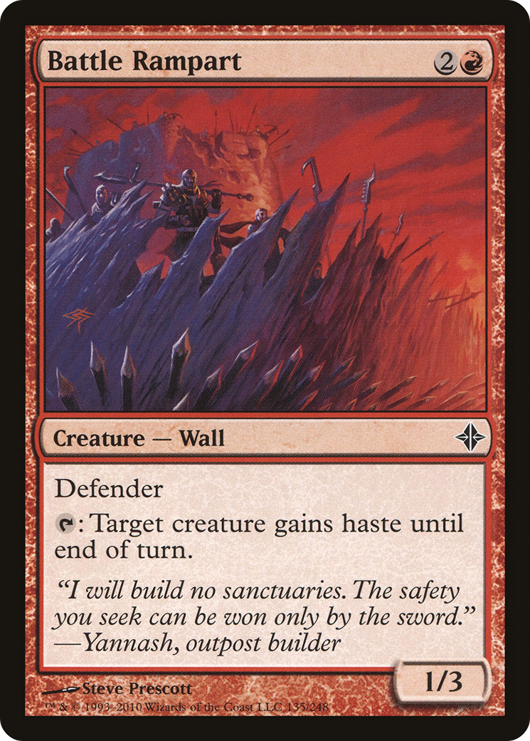 Battle Rampart [Rise of the Eldrazi] Foil