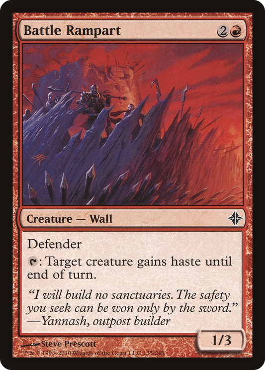 Battle Rampart [Rise of the Eldrazi] Foil
