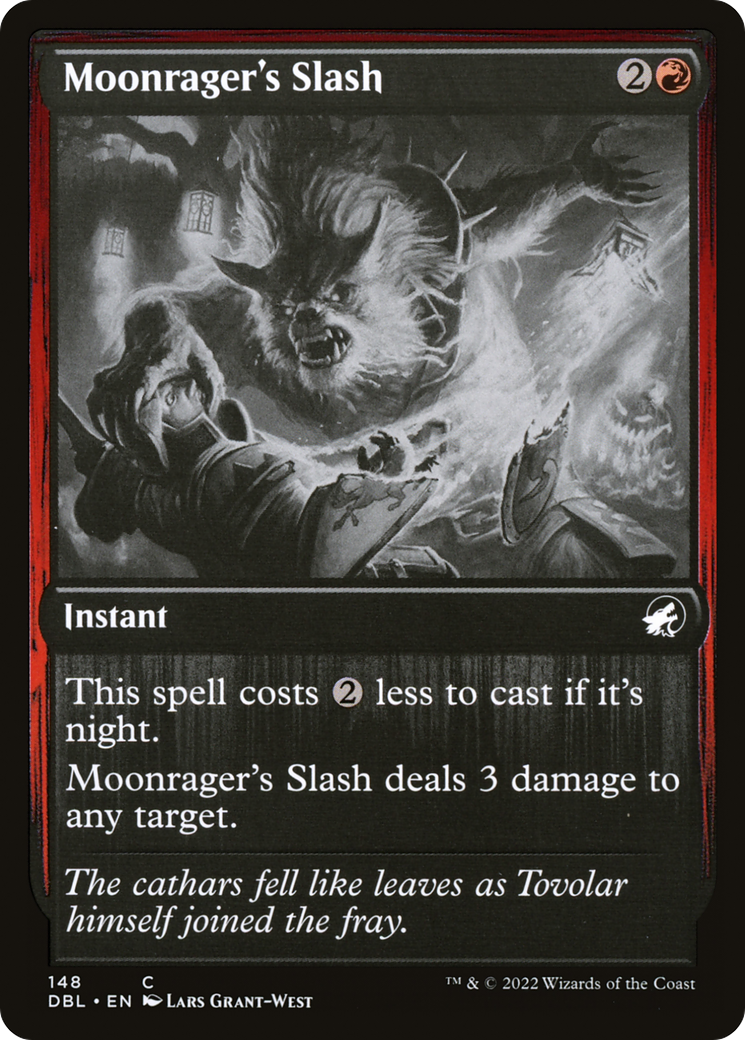 Moonrager's Slash [Innistrad: Double Feature] | Silver Goblin