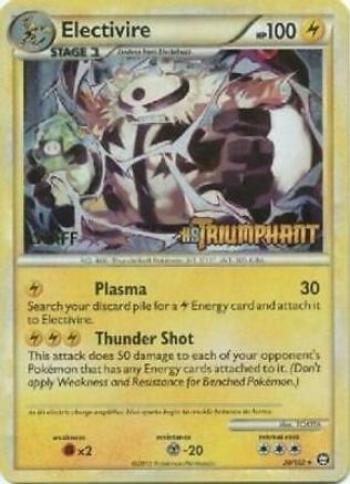 Electivire (20/102) (Staff Prerelease Promo) [HeartGold & SoulSilver: Black Star Promos] | Silver Goblin