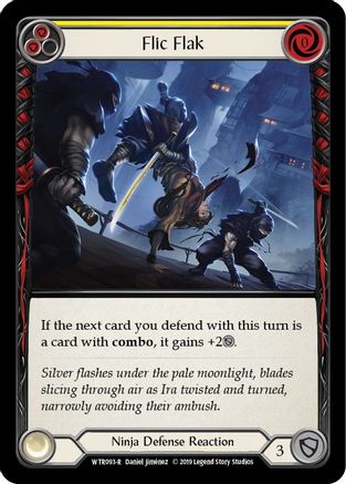 Flic Flak (Yellow) (WTR093) Unlimited Edition - Welcome to Rathe