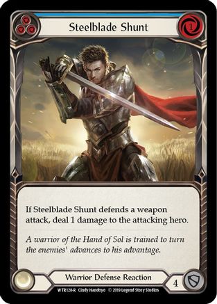 Steelblade Shunt (Blue) (WTR128) Unlimited Edition - Welcome to Rathe