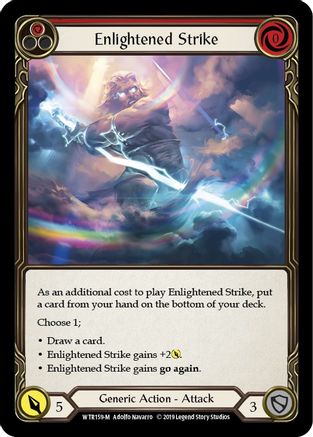 Enlightened Strike (WTR159) Unlimited Edition - Welcome to Rathe