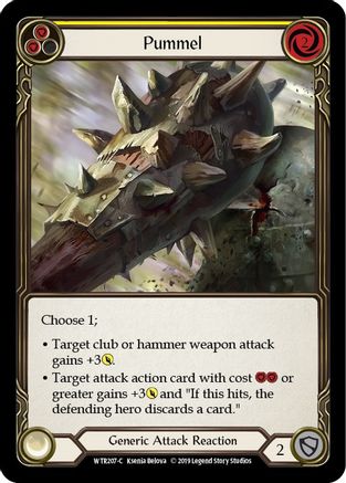 Pummel (Yellow) (WTR207) Unlimited Edition - Welcome to Rathe