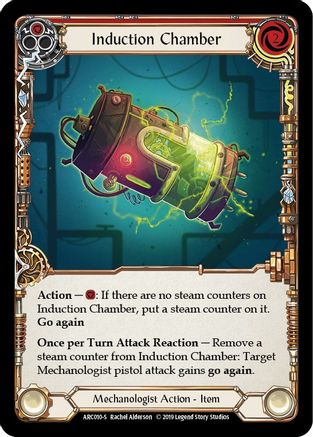 Induction Chamber (ARC010) Unlimited Edition Rainbow Foil - Arcane Rising