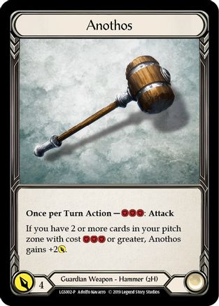 Anothos - LGS002 1st Edition Cold Foil (LGS002) - Flesh and Blood: Promo Cards | Silver Goblin