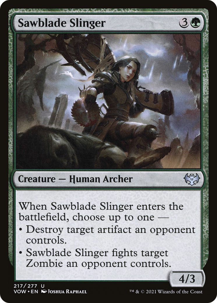 Sawblade Slinger [Innistrad: Crimson Vow] | Silver Goblin