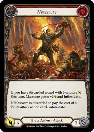 Massacre (CRU008) Unlimited Edition  - Crucible of War