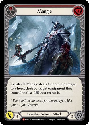 Mangle (CRU026) Unlimited Edition  - Crucible of War