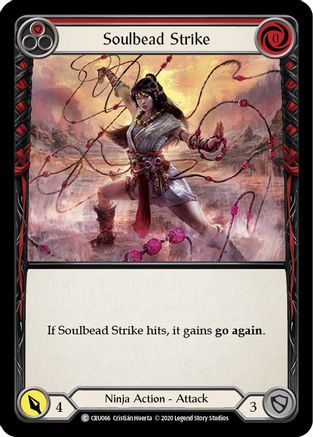 Soulbead Strike (Red) 1st Edition  (CRU066) - Crucible of War