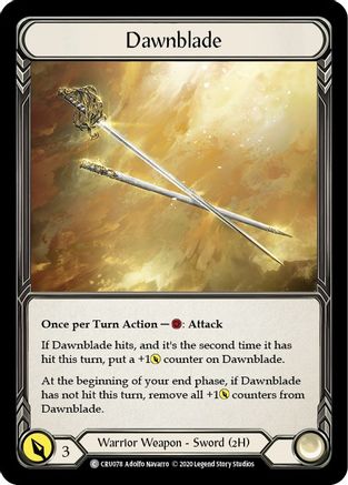 Dawnblade (CRU078) - Crucible of War 1st Edition