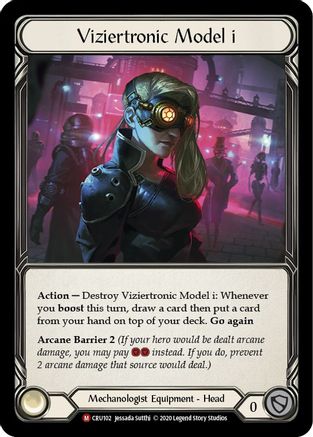 Viziertronic Model i (CRU102) - Crucible of War 1st Edition Cold Foil