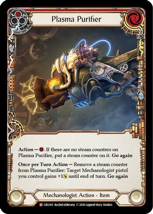 Plasma Purifier (CRU105) - Crucible of War 1st Edition Rainbow Foil | Silver Goblin