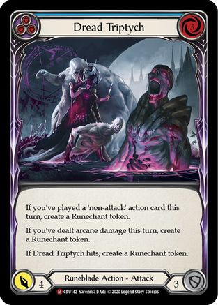 Dread Triptych 1st Edition  (CRU142) - Crucible of War