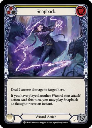 Snapback (Yellow) (CRU175) (1st Edition) - Crucible of War