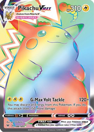 Pikachu VMAX (Secret) (188) Holofoil - Vivid Voltage