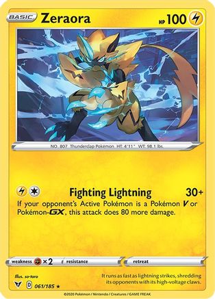 Zeraora (61) Holofoil - Vivid Voltage