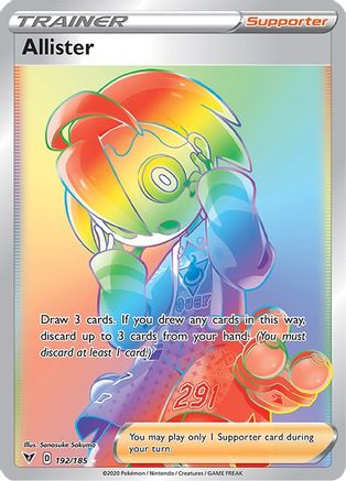 Allister (Secret) (192) Holofoil - Vivid Voltage