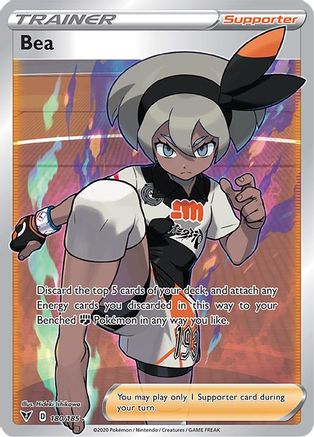 Bea (180/185) [Sword & Shield: Vivid Voltage] | Silver Goblin